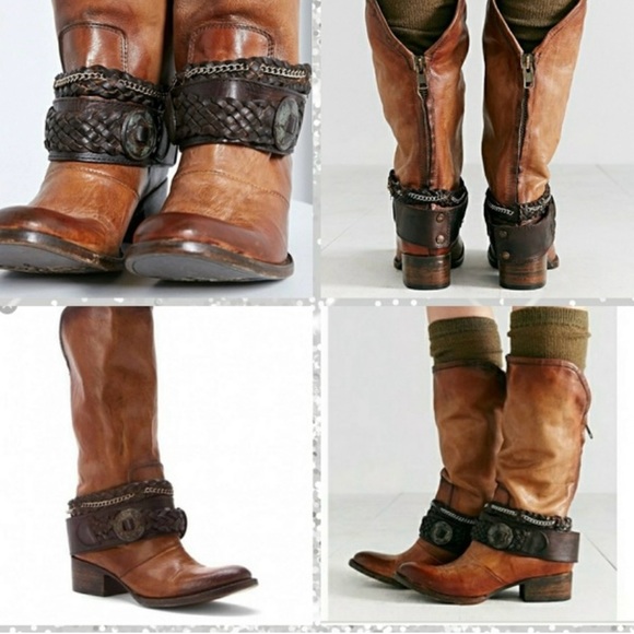 Freebird by Steven Breck Boot size 8 brown cognac - Picture 2 of 6